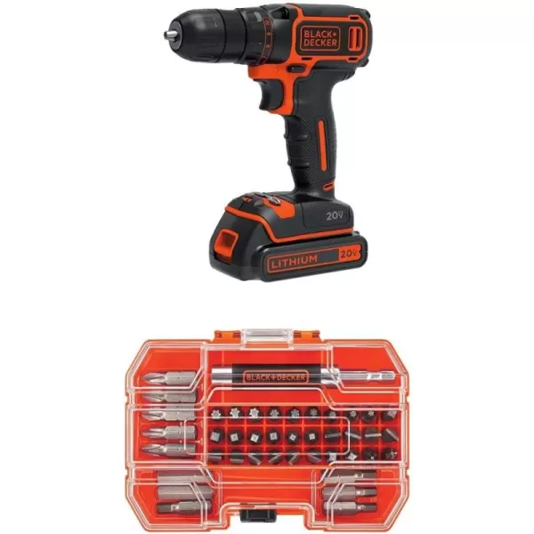 BLACK+DECKER 20V MAX Cordless Drill/Driver ,Pack of 1