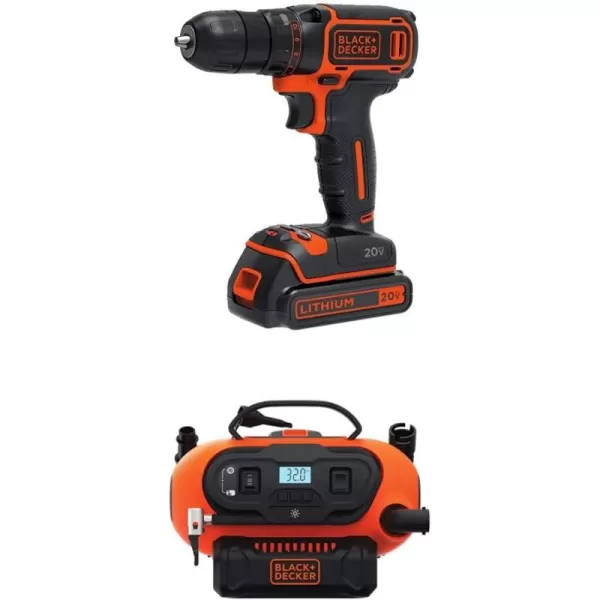 BLACK+DECKER 20V MAX Cordless Drill/Driver ,Pack of 1