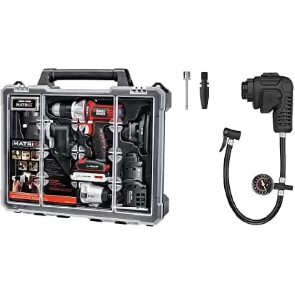 BLACK+DECKER 20V MAX MATRIX Drill, Power Tool Combo Kit, 6-Tool Set, Cordless Tool Set 