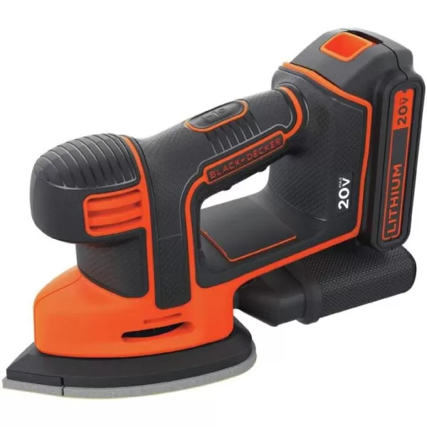 BLACK+DECKER 20V MAX* Mouse Sander, Tool Only 