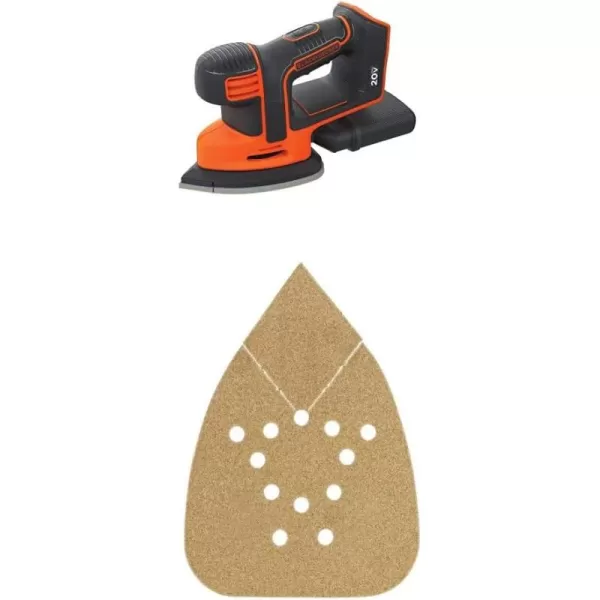 BLACK+DECKER 20V MAX* Mouse Sander, Tool Only 