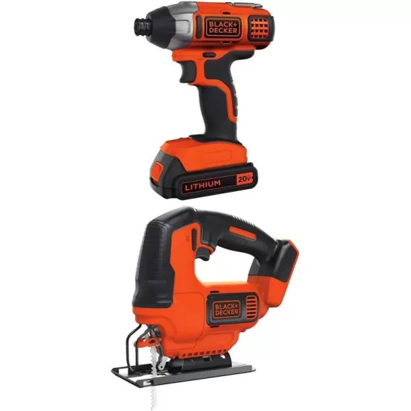 BLACK+DECKER 20V MAX* POWERCONNECT 1/4 in. Cordless Impact Driver Kit 