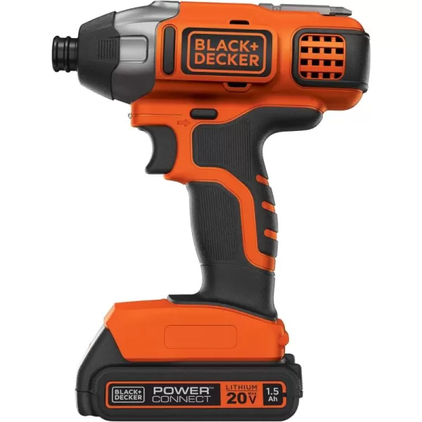 BLACK+DECKER 20V MAX* POWERCONNECT 1/4 in. Cordless Impact Driver Kit 
