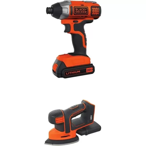 BLACK+DECKER 20V MAX* POWERCONNECT 1/4 in. Cordless Impact Driver Kit 