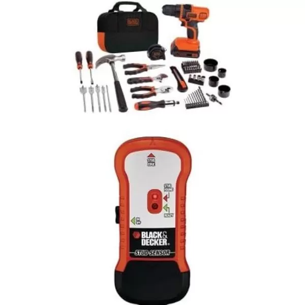 BLACK+DECKER 20V Max Drill &amp; Home Tool Kit, 68 Piece 