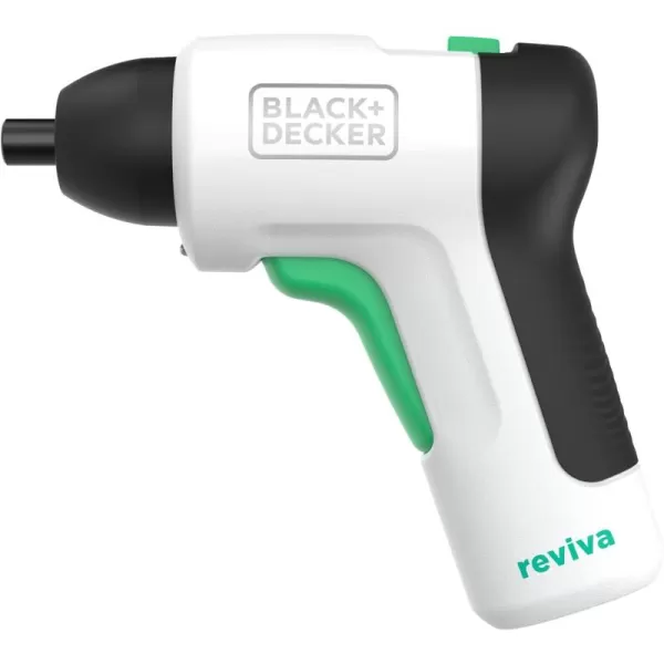 BLACK+DECKER 4V MAX reviva Electric Screwdriver, Cordless, USB Chargeable 