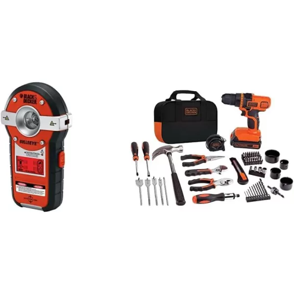 BLACK+DECKER Line Laser, Auto-leveling with Stud Finder 