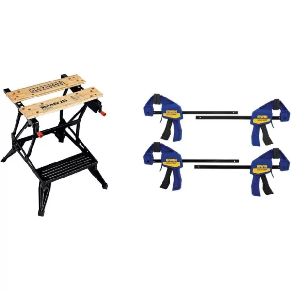 BLACK+DECKER Portable Work Bench and Vise 