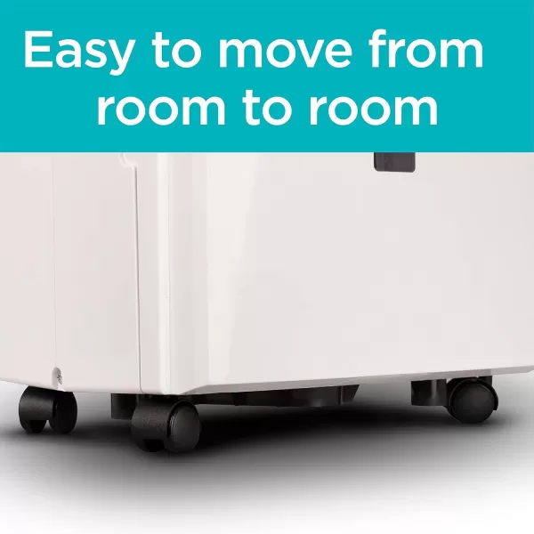 BLACK+DECKER 1500 Sq. Ft. Dehumidifier for Medium to Large Spaces and Basements, Energy Star Certified, Portable, BDT20WTB