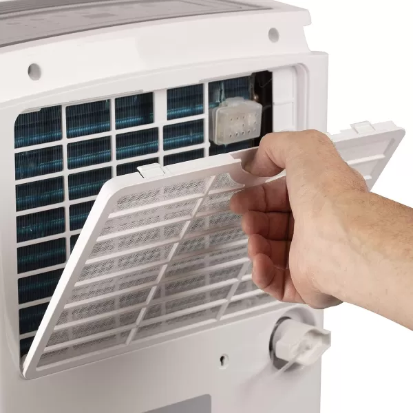 BLACK+DECKER 1500 Sq. Ft. Dehumidifier for Medium to Large Spaces and Basements, Energy Star Certified, Portable, BDT20WTB