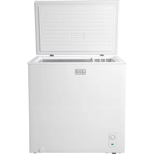 BLACK+DECKER 7.0 Cu. Ft. Chest Freezer, Holds up to 245 Lbs. of Frozen Food with Organizer Basket