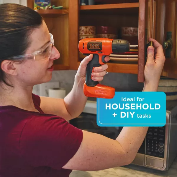 BLACK+DECKER 8V MAX Cordless Drill/Driver 
