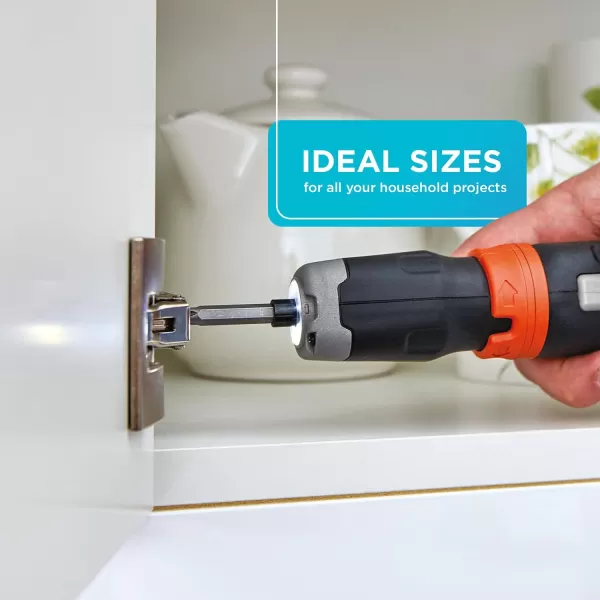 BLACK+DECKER BDA42SD 42-Piece Standard Screwdriver Bit Set