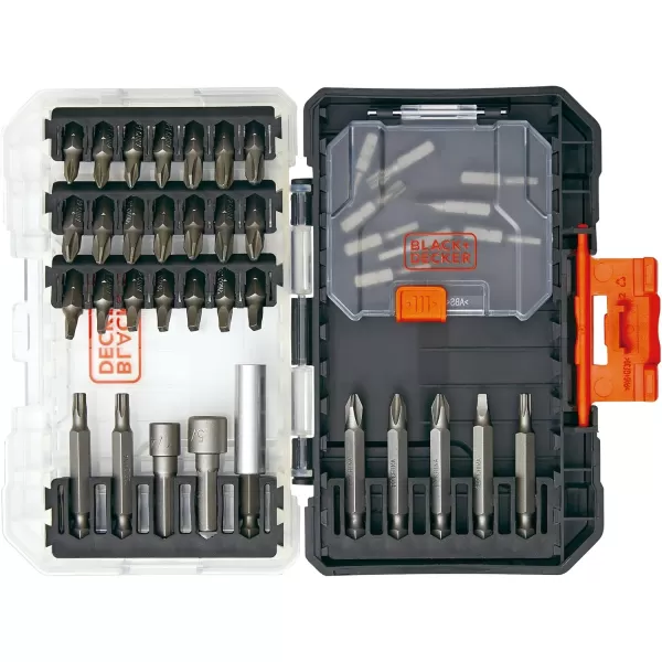 BLACK+DECKER BLACK + DECKER Screwdriver Bit Set, 200-Piece 