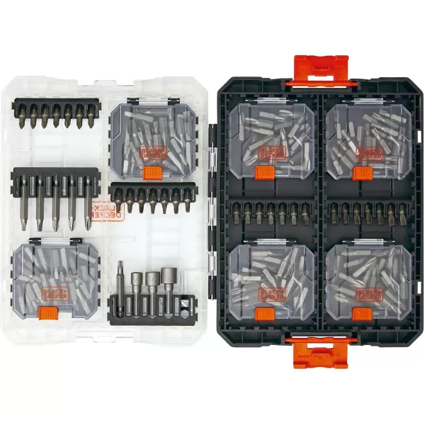 BLACK+DECKER BLACK + DECKER Screwdriver Bit Set, 200-Piece 