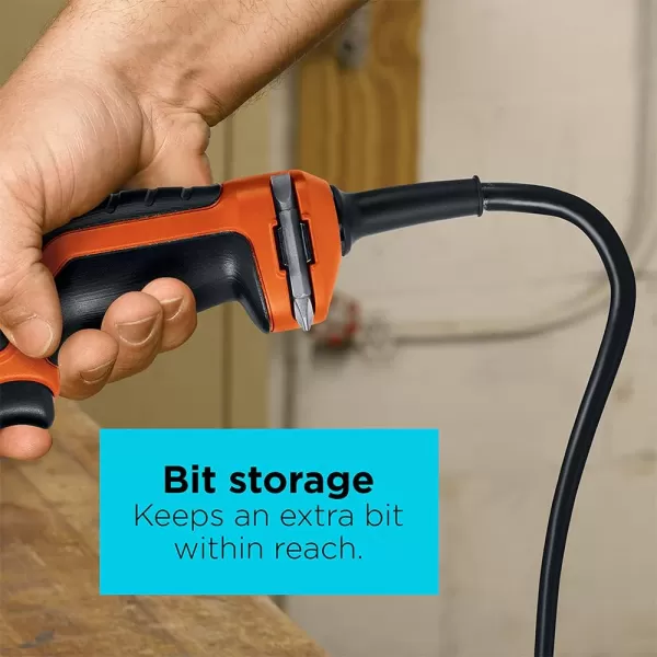 BLACK+DECKER Corded Drill, 5.5-Amp, 3/8-Inch 