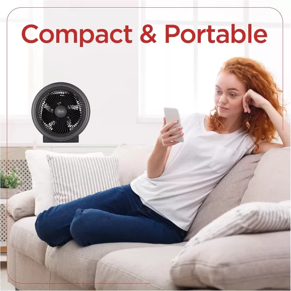 BLACK+DECKER Electric Heater with E-Save, Personal Heater with 3 Heat Settings, Portable Heater for Office, Home or Bedroom, Space Heater with Adjustable Thermostat Control, 1500W, BHDE1706, Black
