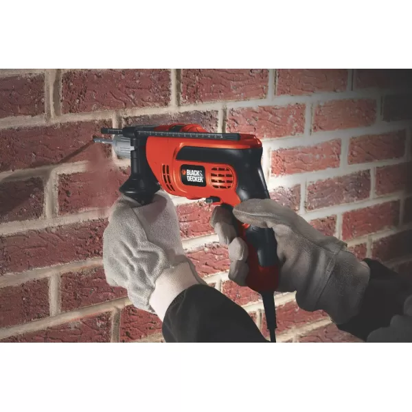 BLACK+DECKER Hammer Drill, 1/2-Inch, 6.0-Amp 