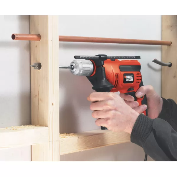BLACK+DECKER Hammer Drill, 1/2-Inch, 6.0-Amp 