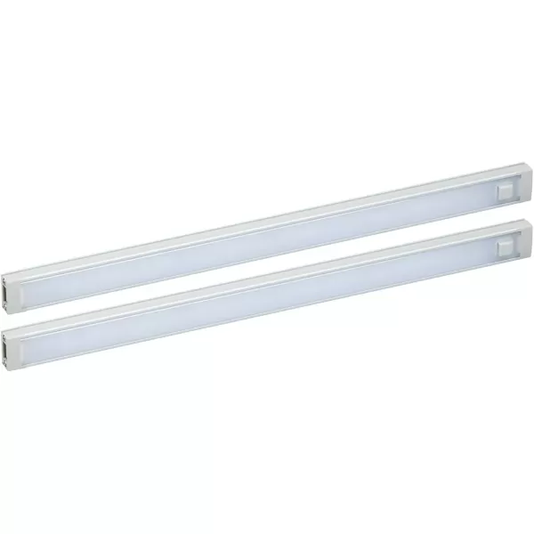 BLACK+DECKER LEDUC24-1CK Dimmable Linkable LED Shop Light with Motion Sensor and Magnetic Option, 10.5W, 780 Lumens, 24", Cool
