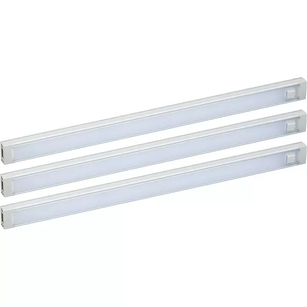 BLACK+DECKER LEDUC24-1CK Dimmable Linkable LED Shop Light with Motion Sensor and Magnetic Option, 10.5W, 780 Lumens, 24", Cool