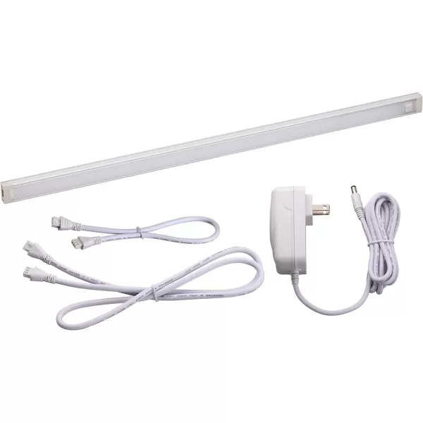 BLACK+DECKER LEDUC24-1CK Dimmable Linkable LED Shop Light with Motion Sensor and Magnetic Option, 10.5W, 780 Lumens, 24", Cool
