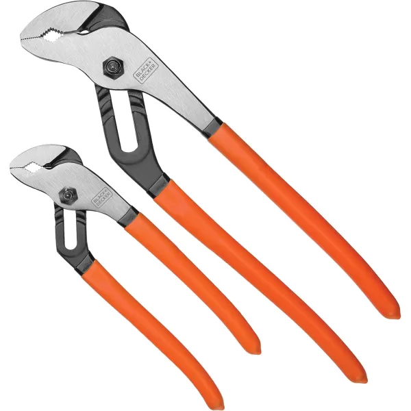 BLACK+DECKER Slip Joint Pliers, 2 Pack 
