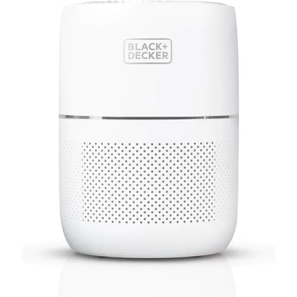 BLACK+DECKER Tabletop Air Purifier - 3-Stage Filtration System - HEPA Air Purifiers for Home -With Indicator Lights