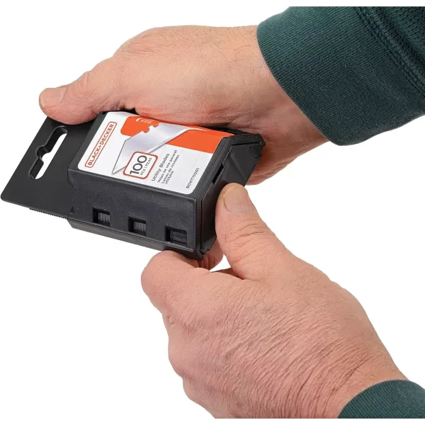 BLACK+DECKER Utility Knife Blades, 100 Pack 