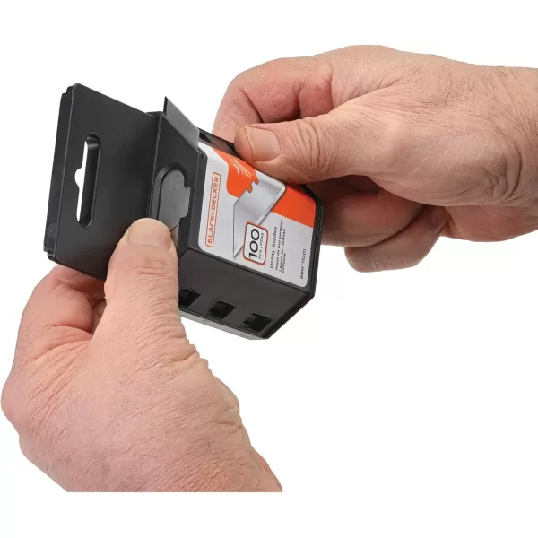 BLACK+DECKER Utility Knife Blades, 100 Pack 