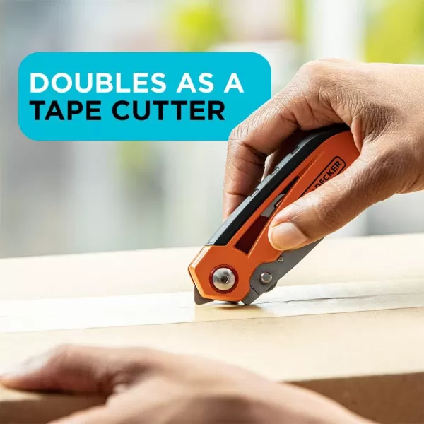 BLACK+DECKER Utility Knife with Blade Storage 