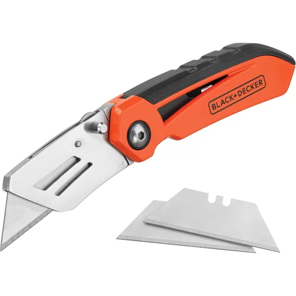 BLACK+DECKER Utility Knife with Blade Storage 