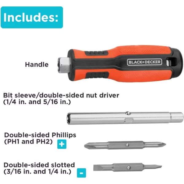beyond by BLACK+DECKER BDHT68001 6-in-1 Multibit Screwdriver