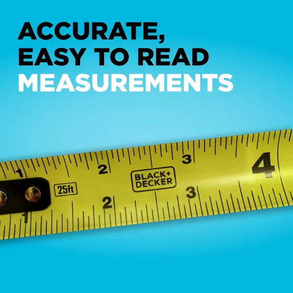 beyond by BLACK+DECKER Tape Measure, Grip Release, Autolock &amp; Self Lock, 25-Foot 