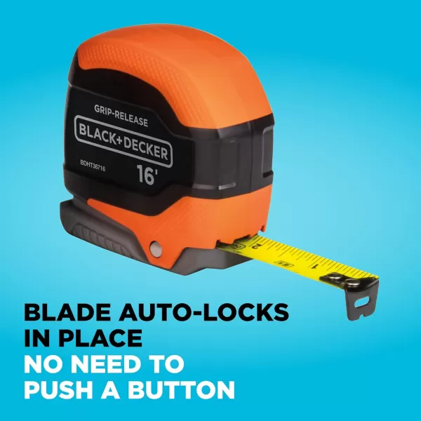 beyond by BLACK+DECKER Tape Measure, Grip Release, Autolock &amp; Self Lock, 25-Foot 