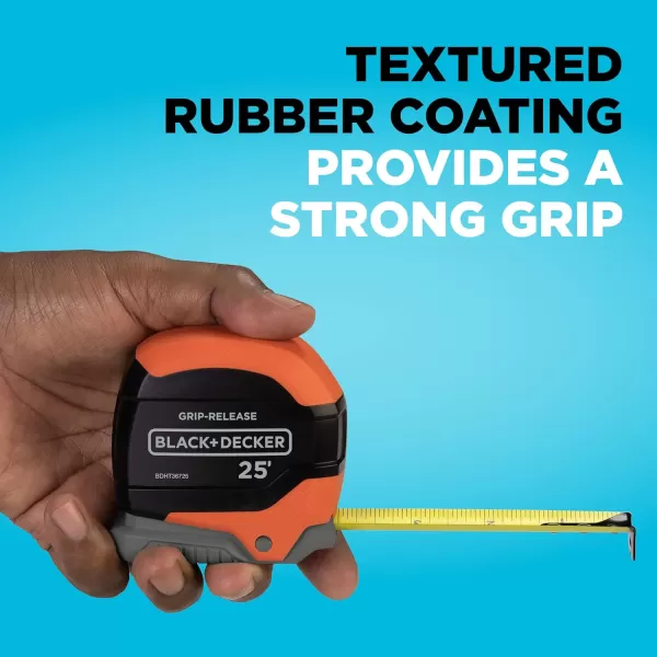 beyond by BLACK+DECKER Tape Measure, Grip Release, Autolock &amp; Self Lock, 25-Foot 