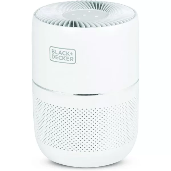 BLACK + DECKER Tabletop Air Purifier 3-Stage Filtration System-HEPA Air Purifier for Home