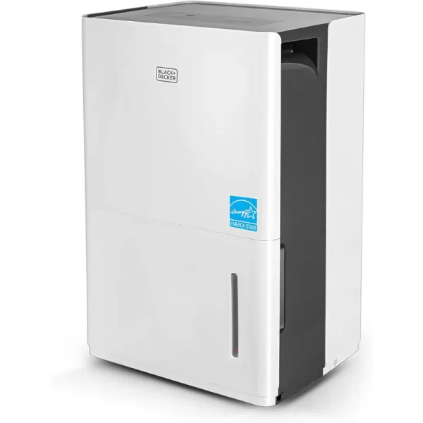 BLACK+DECKER 1500 Sq. Ft. Dehumidifier for Medium to Large Spaces and Basements, Energy Star Certified, Portable, BDT20WTB