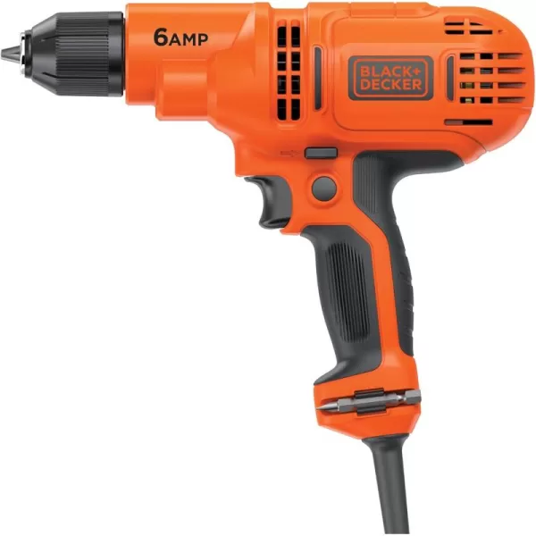 BLACK+DECKER 6.0 Amp 3/8 in. Electric Drill/Driver Kit 