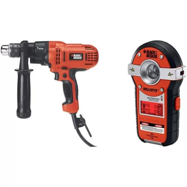 BLACK+DECKER 7.0 Amp 1/2 in. Electric Drill/Driver Kit  , Orange