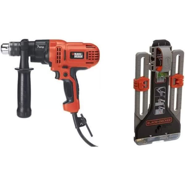BLACK+DECKER 7.0 Amp 1/2 in. Electric Drill/Driver Kit  , Orange