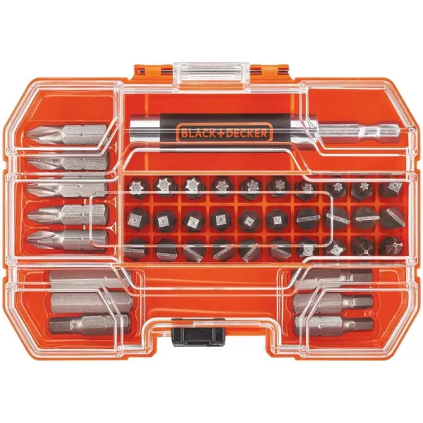 BLACK+DECKER BDA42SD 42-Piece Standard Screwdriver Bit Set