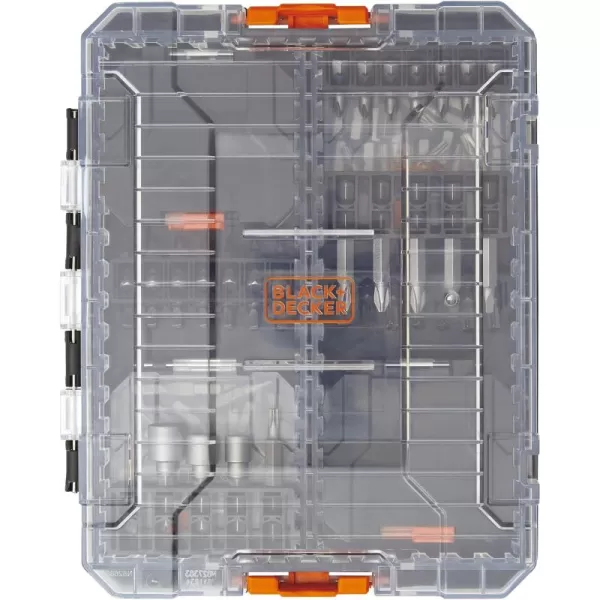 BLACK+DECKER BLACK + DECKER Screwdriver Bit Set, 200-Piece 