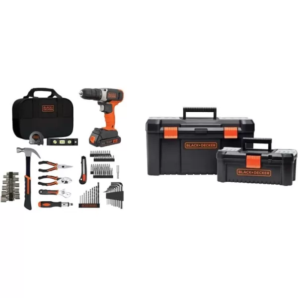 beyond by BLACK+DECKER Home Tool Kit with 20V MAX Drill/Driver, 83-Piece , BDPK70284C1AEV