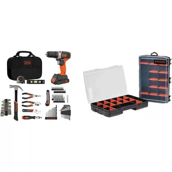 beyond by BLACK+DECKER Home Tool Kit with 20V MAX Drill/Driver, 83-Piece , BDPK70284C1AEV)