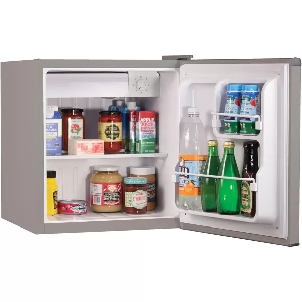 BLACK+DECKER BCRK25W Compact Refrigerator Energy Star Single Door Mini Fridge with Freezer, 2.5 Cubic Ft., White