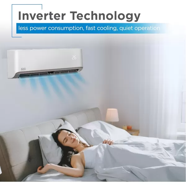 BLACK+DECKER Portable Air Conditioner, 8,150 BTU SACC/CEC  for Rooms Up To 550 Sq. Ft., Portable AC with Follow Me Remote Control, White