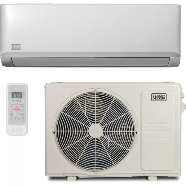 BLACK+DECKER Portable Air Conditioner, 8,150 BTU SACC/CEC  for Rooms Up To 550 Sq. Ft., Portable AC with Follow Me Remote Control, White