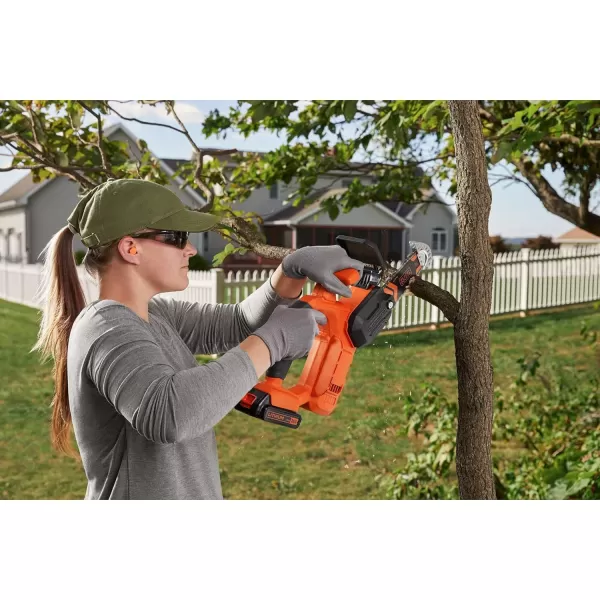 BLACK+DECKER 20V MAX Pruning Chainsaw Kit, Battery and Charger Included 