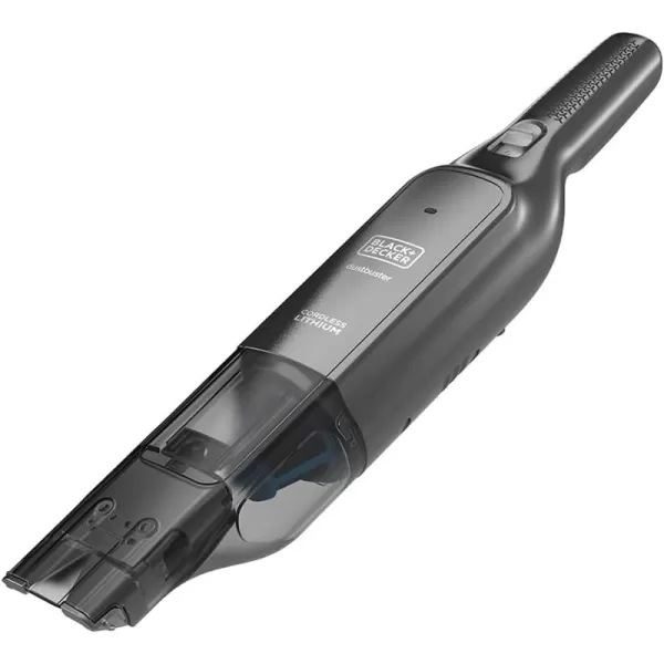 imageBLACKDECKER 12V MAX Handheld Vacuum Cordless dustbuster AdvancedClean with Base Charger HLVC315B10Hand Vacuum Gray
